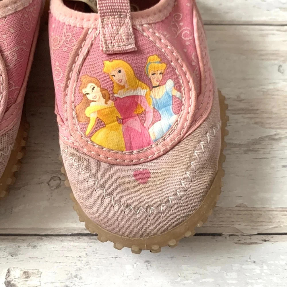 Toddler Girls Size 6 Disney Princess Water Socks Kids Shoes Pink